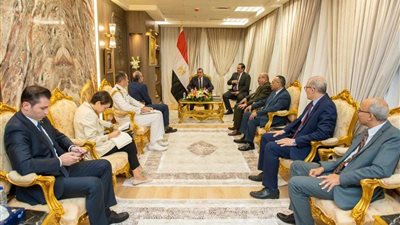 «وزير الإنتاج الحربي» يستقبل 