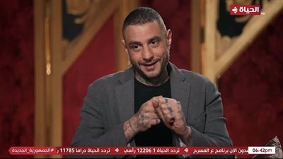 أحمد الفيشاوي يرفض الندم على رسوماته: أنا فرعوني والتاتو من أيام الفراعنة