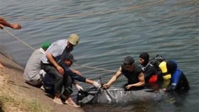 مصرع عامل غرقا فى مياه الترعة في الدقهلية