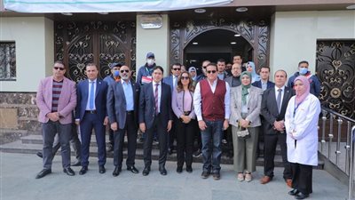 محافظ دمياط تستقبل وزير الصحة والسكان خلال جولة تفقدية لعدد من المنشآت الطبية