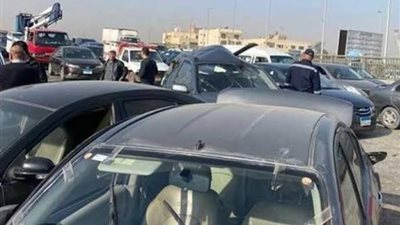 بالأسماء..مصرع شخصين وإصابة 3 آخرون في انقلاب سيارة بالإسماعيلية