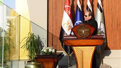 السيسي: إحنا عملنا فى مصر جهد كبير جدًا لتأهيل البنية الأساسية