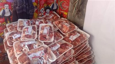 ضبط ٦٠٠ كيلو لحم مفروم غير صالحه بالعاشر من رمضان