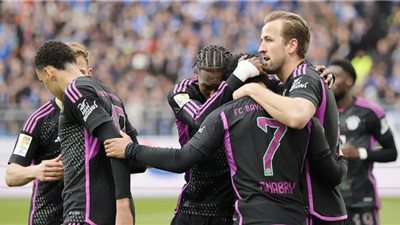 بايرن ميونخ يسحق دارمشتات بخماسيه فى الدورى الألمانى 