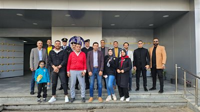 فى عيدهم 72.. حزب الشعب الجمهوري بالعاشر من رمضان يهنئ أفراد الشرطة (صور)