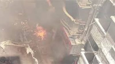 السيطرة على حريق محل مواد غذائية وألبان بالإسكندرية