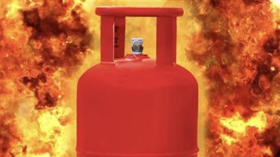 إصابة شخص جراء انفجار أسطوانة غاز داخل منزل في العياط