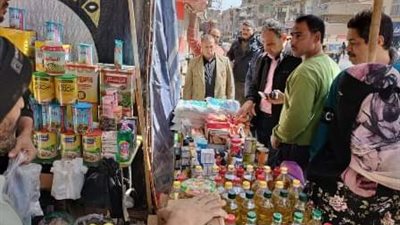 حملات رقابية على معارض اهلا رمضان بالشرقية