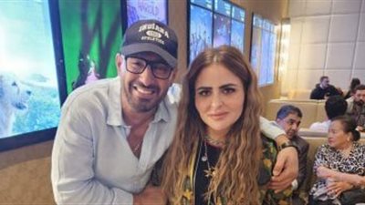لأول مرة ظهور أحمد السقا برفقة زوجته مها الصغير بعد شائعة إنفصالهما
