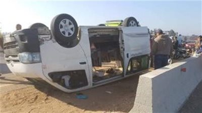 بالأسماء.. مصرع وإصابة 12 شخصاً جراء تصادم سيارتين بالصحراوي الغربي