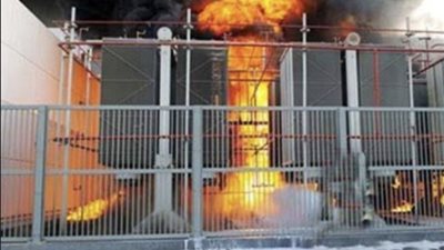 السيطرة على حريق محول كهرباء بطريق المريوطية