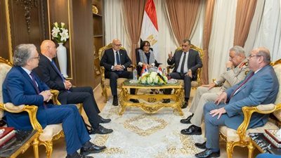 «وزير الإنتاج الحربي» يستقبل 