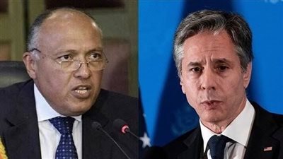 وزير الخارجية : المشاورات مع بلينكن تناولت الوضع في غزة وضرورة وقف إطلاق النار