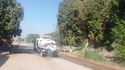 الوحدة المحلية تشن حملات نظافة بمحافطة الأقصر