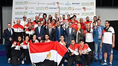 وزير الرياضة يهنئ إتحاد السلاح بعد تأهلهم لإولمبياد باريس