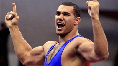 ضياء جودة يتأهل لأولمبياد باريس 2024 في المصارعة الحرة (صور)