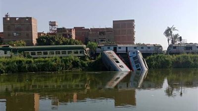 المستشفي الجامعي تعلن خروج جميع مصابي حادث قطار المنيا