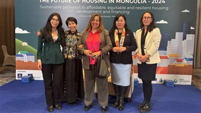 رئيس صندوق دعم التمويل العقاري تشارك في مستقبل الإسكان التمويل بـ منغوليا