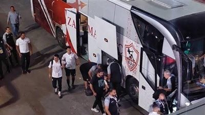 وصول حافلة الزمالك لاستاد السلام استعداداً لمواجهة البنك الأهلي فى الدوري