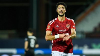 بهدفين.. وسام أبو علي يحصد لقب رجل مباراة الأهلي وسيراميكا في الدوري 