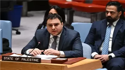 نائب السفير الفلسطيني بمجلس الأمن يعرب عن الإستياء من قرار الفيتو