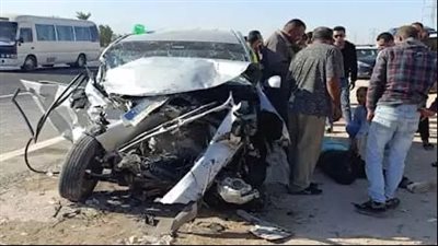 سائق سيارة مستشار ومساعد محافظ سيناء يلحق بهما جراء حادث سانت كاترين