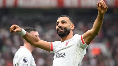 ليفربول يحتفي بصدارة محمد صلاح ترتيب هدافى الدورى الإنجليزى