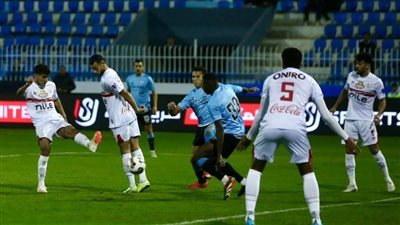 الزمالك يتفوق على غزل المحلة بثنائية نظيفة بالشوط الأول