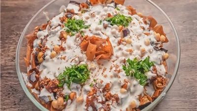 طريقة تحضير فتة الباذنجان بخطوات بسيطة وسريعة لأكلة خفيفة