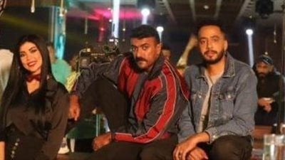 أحمد العوضى يشوق الجمهور من كواليس فهد البطل: حتة كده عالهادى لإخواتى