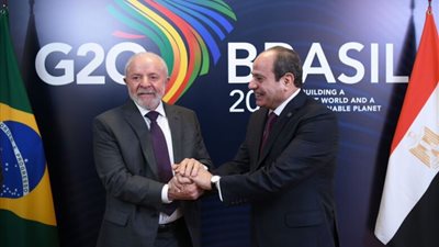 السيسي يبعث برقية لنظيره البرازيلي: تمنياتي بسرعة شفاءك بعد الوعكة الصحية