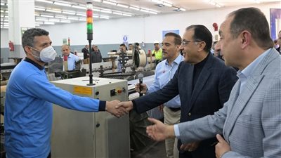 تفاصيل زيارة رئيس الوزراء لتفقد مصانع الغزل والنسيج بالمحلة الكبرى