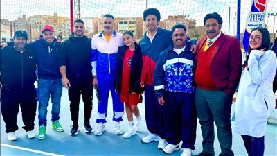 لأول مرة عصام الحضرى يشارك فى الصفا الثانوية بنات لـ على ربيع