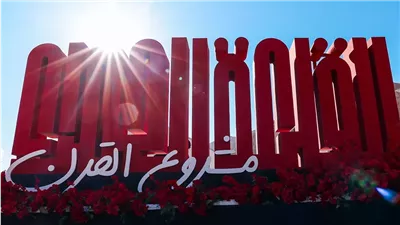 بالصور.. التجهيزات النهائية لاحتفالية الأهلي بمعبد حتشبسوت للإعلان عن الاستاد