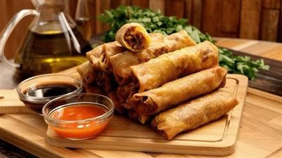 بكوب دقيق واحد.. حضّري قطع السبرينج رول في 10 دقائق فقط 