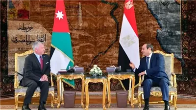 الرئيس السيسي يهنئ نظيره الأردنى بمناسبة نجاح العملية الجراحية التي أجراها