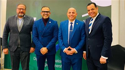 هيثم حسين يشهد توقيع مذكرة تفاهم بين شركة مساندة وIx للتحول الرقمي