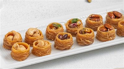 أسهل طريقة لتحضير الكنافة الأساور بمذاق رائع للعزومات