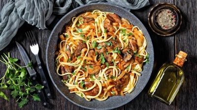 إفطار يوم 29 رمضان.. بالخطوات أسهل طريقة لتحضير المكرونة بالكبد والقوانص