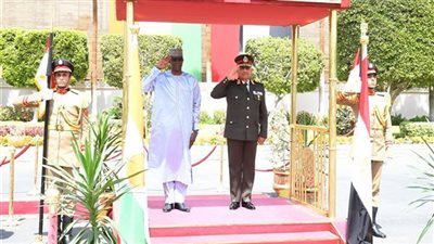 الفريق عبد المجيد صقر يلتقى نظيره النيجيري لزيادة التعاون المشترك بين البلدين