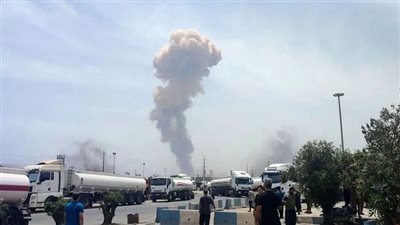 انفجار ضخم يهز ميناء «الشهيد رجائي» جنوب إيران.. وحالة طوارئ تعم المنطقة