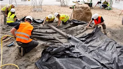بعد قارب « برشلونيتا الأول».. اكتشاف سفينة ترجع للعصور الوسطى ببرشلونة 