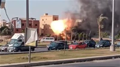 ارتفاع ضحايا انفجار خط غاز الواحات لـ 3 وفيات و18 مصاب