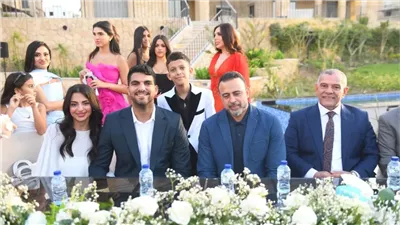 بحضور مصطفى حسني ونجوم الدراما..زفاف ابنة أمل رزق وسط أجواء روحانية مؤثرة