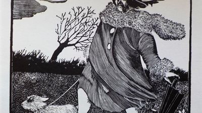 نقوش خشبية ورسومات ورقية.. مزاد لبيع لوحات الرسامة « تيرزا جاروود» بإنجلترا