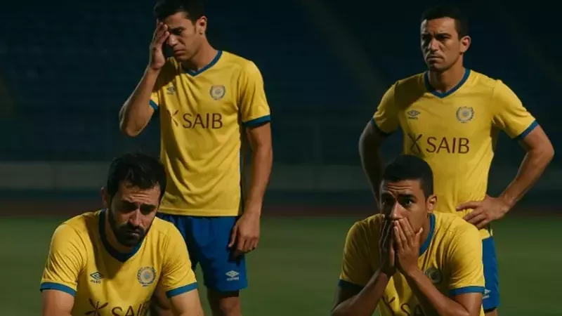 حزن لاعبي الإسماعيلي