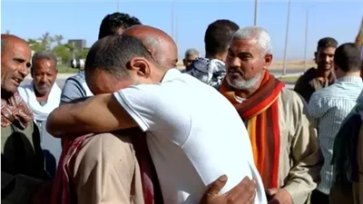 الصور الأولى توثق لحظة الإفراج عن نزلاء مراكز الإصلاح في عيد الأضحى