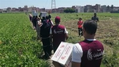 قوافل الخير تتوالى.. دعم طبي واجتماعي وترفيهي لـ20 ألف مواطن بالعوايد
