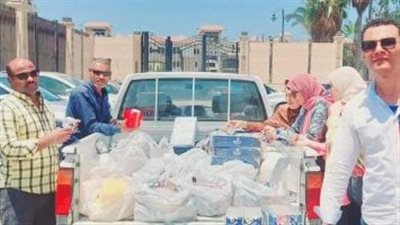 تموين بورسعيد يضبط مواد غذائية منتهية الصلاحية داخل سوبر ماركت شهير