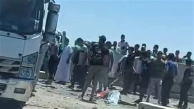 كارثة مرورية في بني سلامة.. مصرع وإصابة 16 في تصادم ميكروباصين